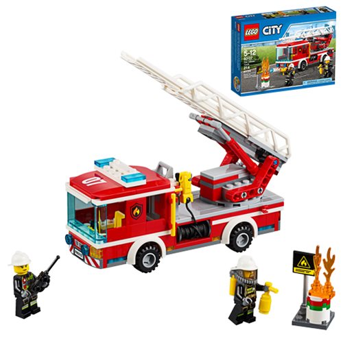 LEGO City Fire 60107 Fire Ladder Truck